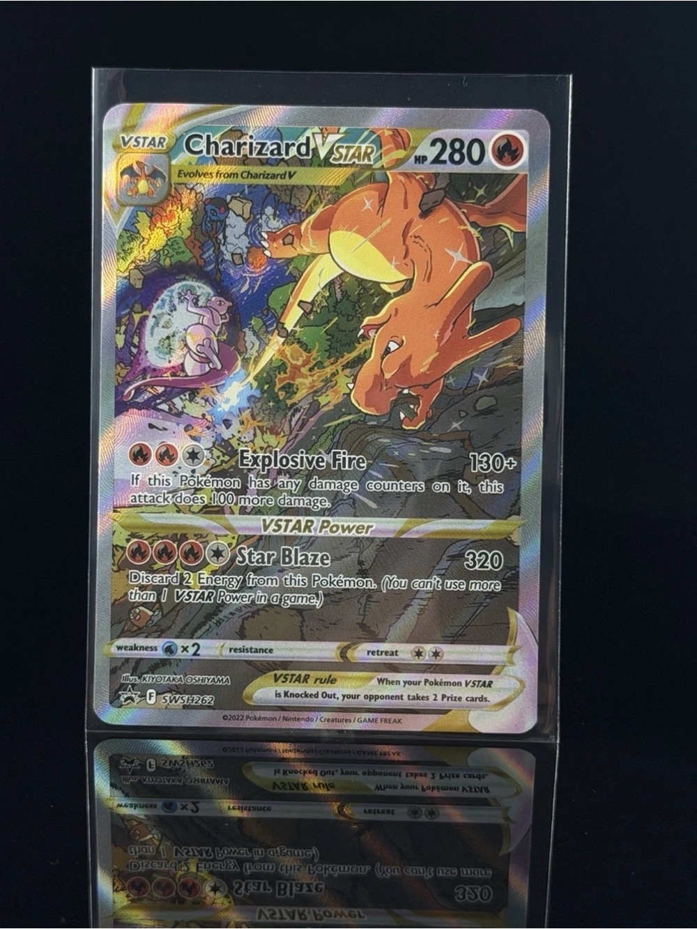 Pokemon Charizard VSTAR Holo Card